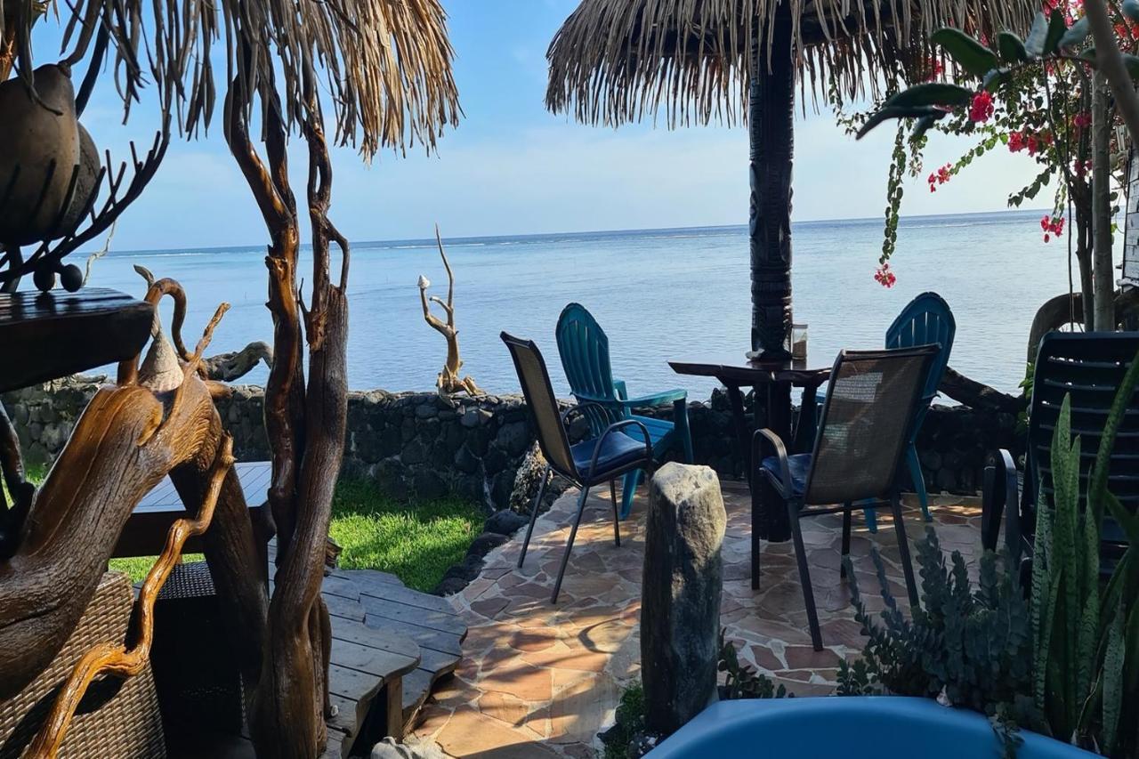 La Maison D'Artiste Du Bord De Mer Pa'ea Exteriör bild
